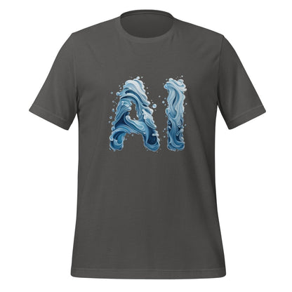 Water AI T - Shirt (unisex) - Asphalt - AI Store