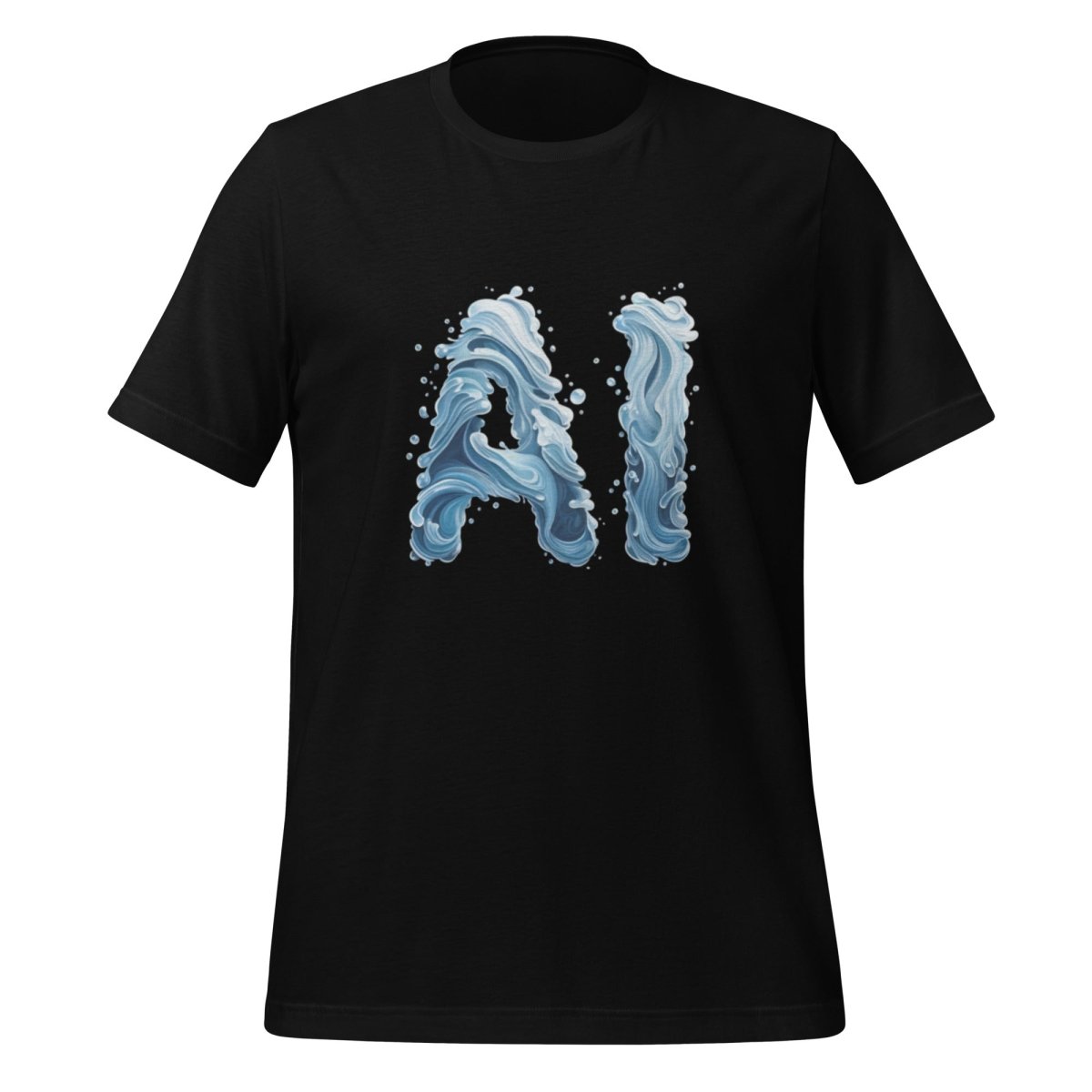 Water AI T - Shirt (unisex) - Black - AI Store