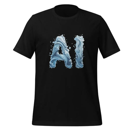 Water AI T-Shirt (unisex) - Black / M