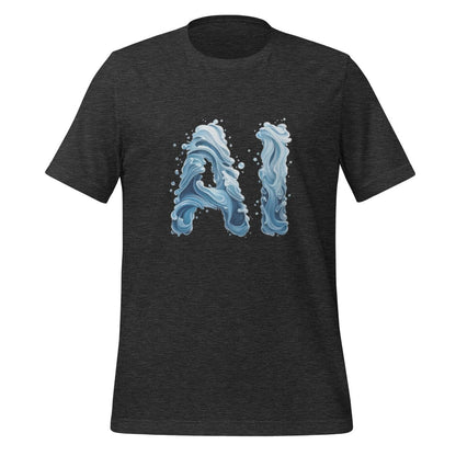 Water AI T - Shirt (unisex) - Dark Grey Heather - AI Store