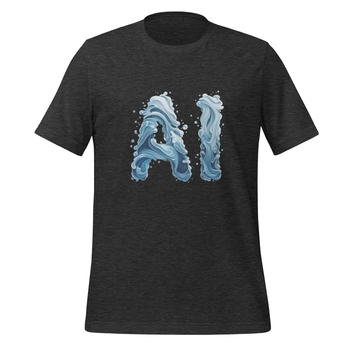 Water AI T-Shirt (unisex) - Dark Grey Heather / M