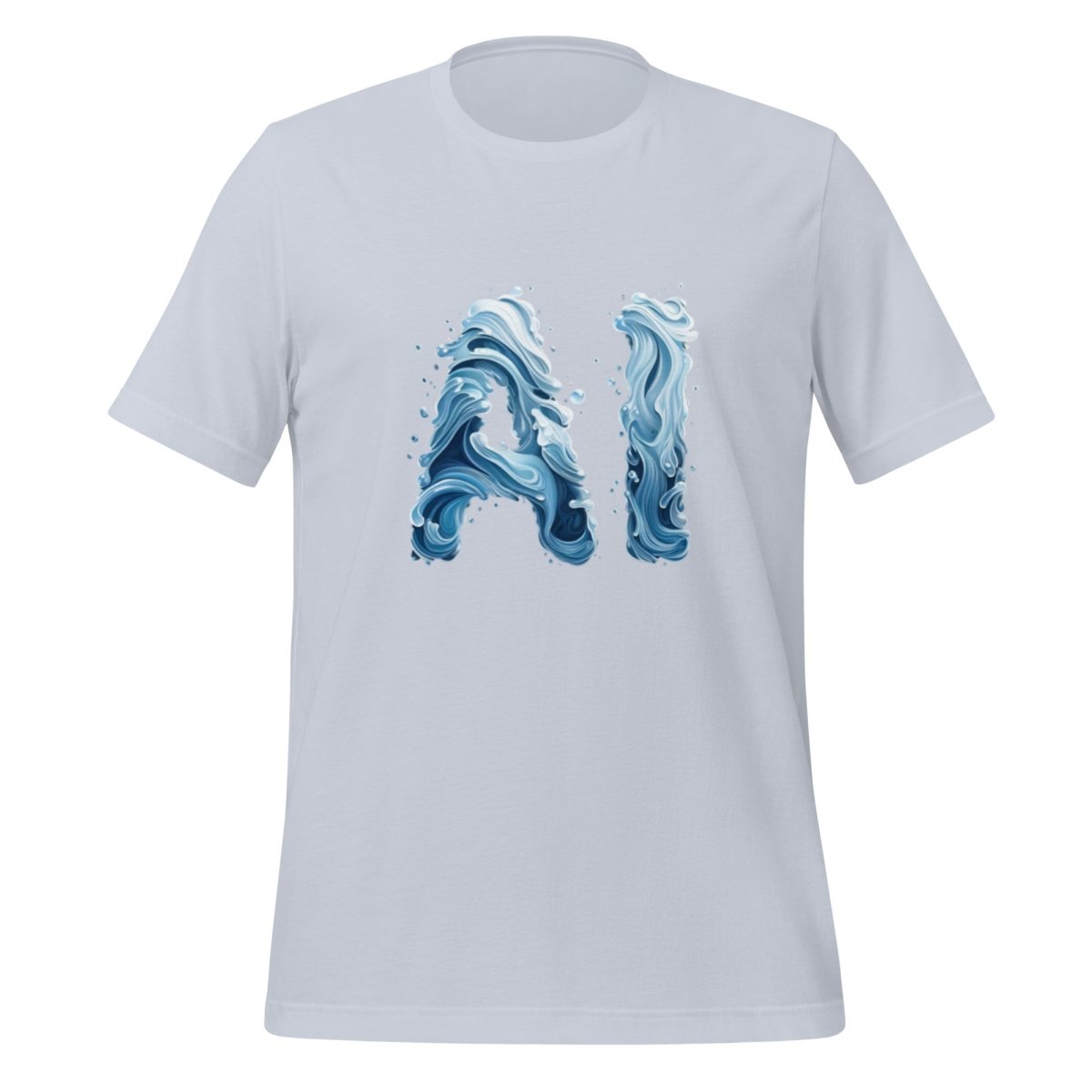 Water AI T - Shirt (unisex) - Light Blue - AI Store