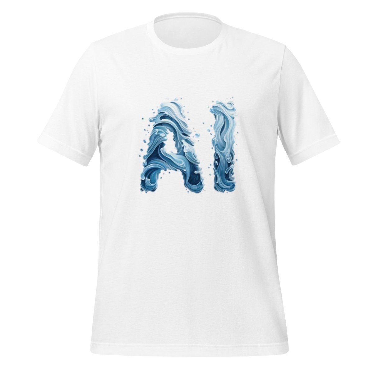 Water AI T - Shirt (unisex) - White - AI Store