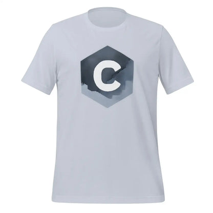 Water Color C Logo T-Shirt (unisex) - Light Blue / M