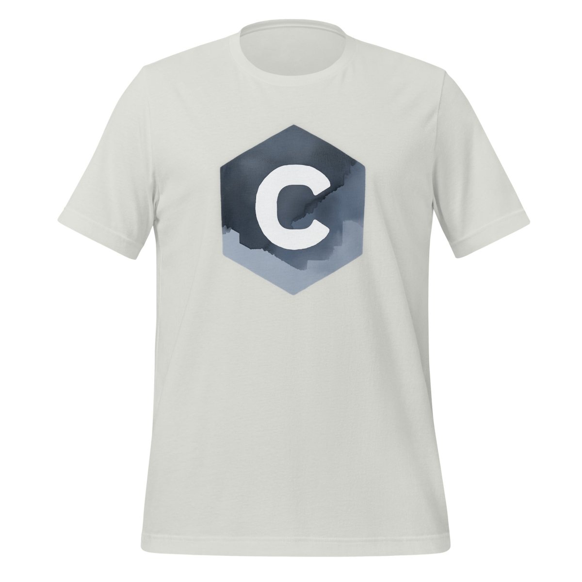 Water Color C Logo T-Shirt (unisex) - Silver - AI Store