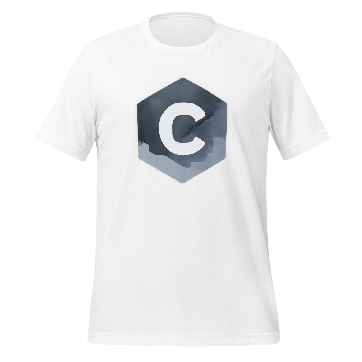 Water Color C Logo T-Shirt (unisex) - White - AI Store