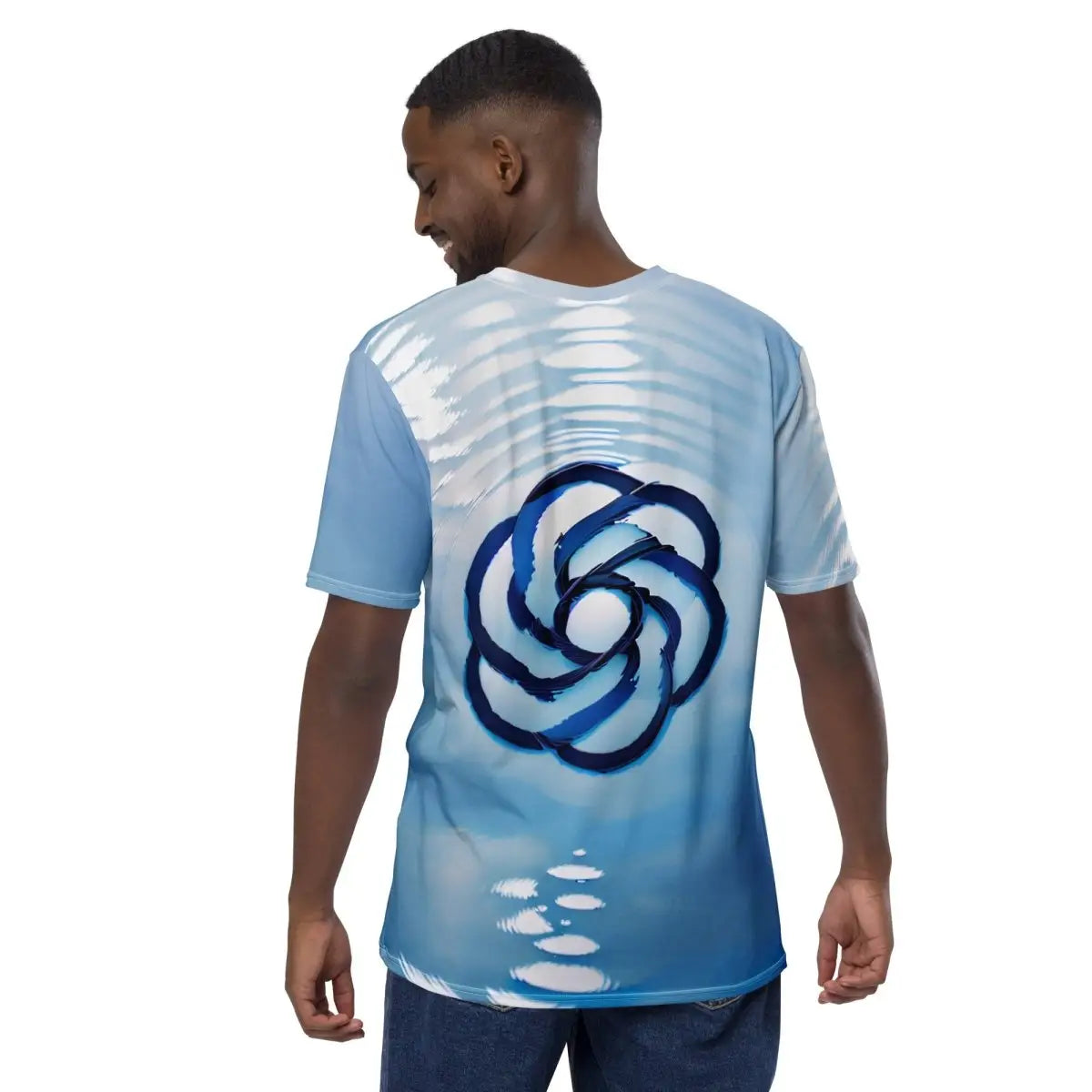 Watery OpenAI Logo T-Shirt (men)