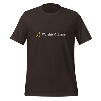 Weights & Biases Logo T - Shirt (unisex) - Brown - AI Store