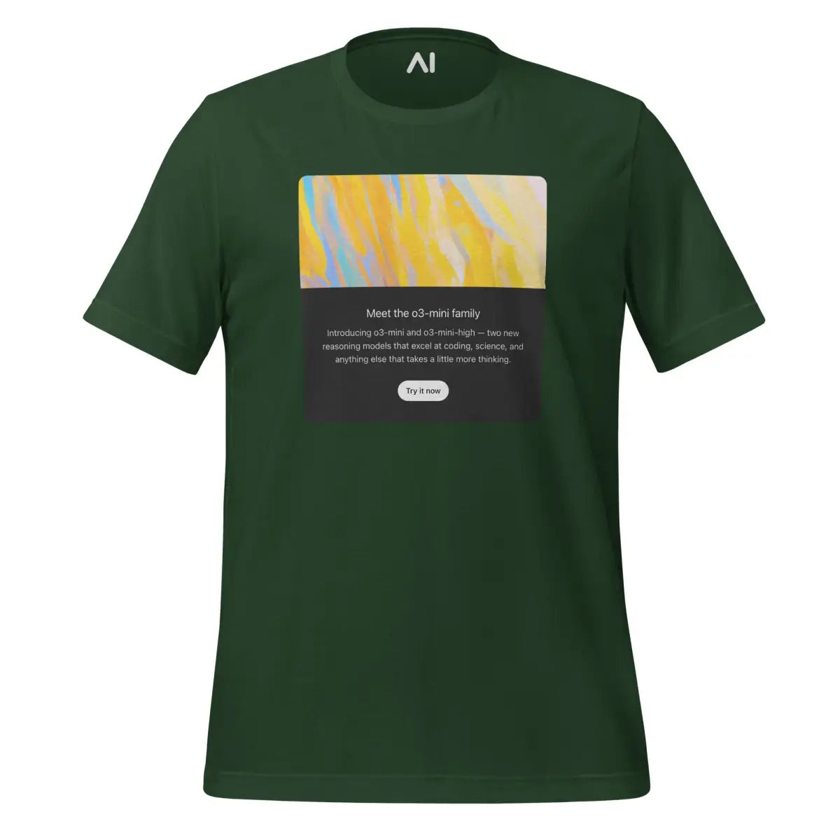 Welcome to o3-mini T-Shirt (unisex) - Forest / M