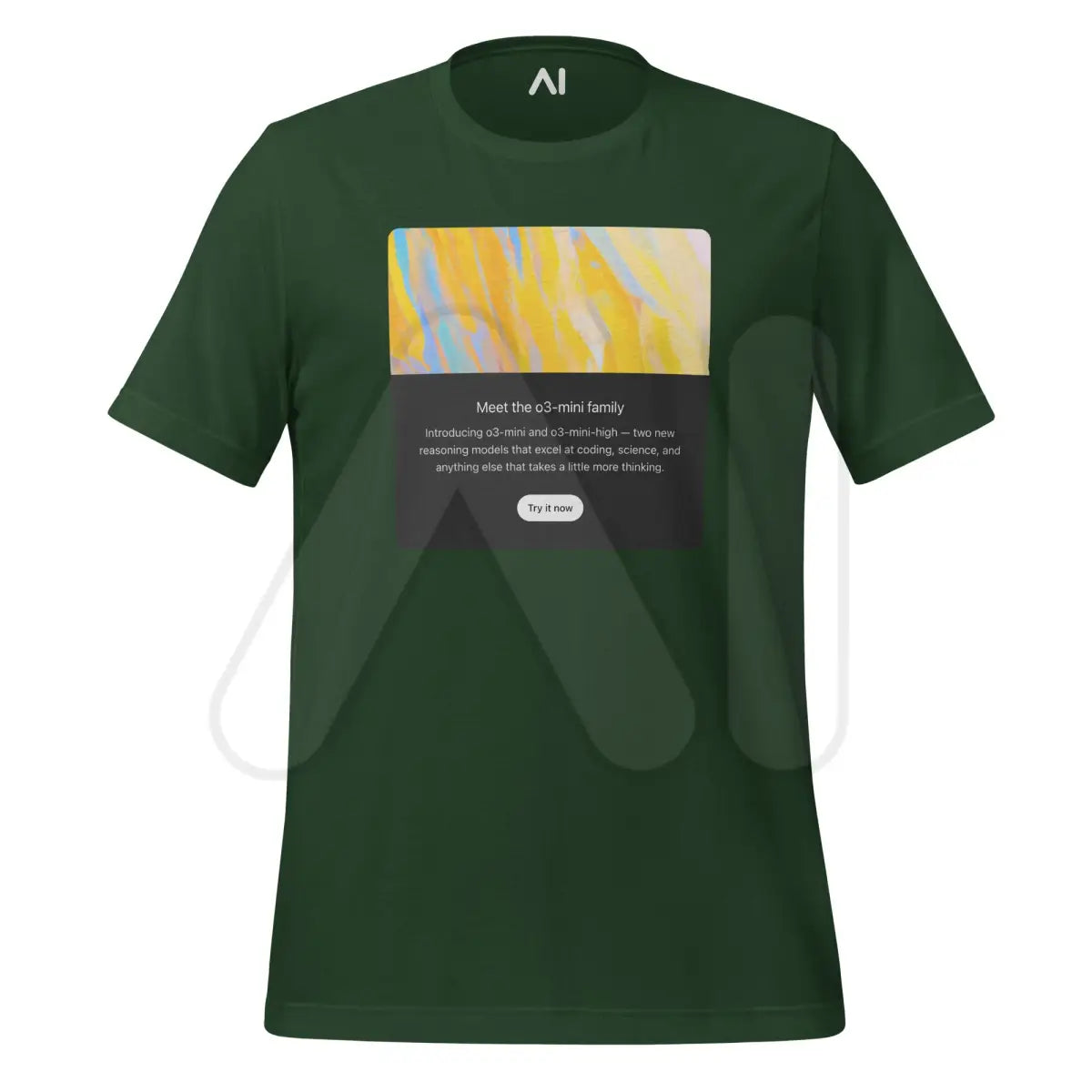 Welcome to o3-mini T-Shirt (unisex) - Forest / M