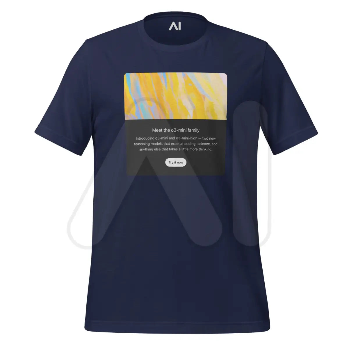 Welcome to o3-mini T-Shirt (unisex) - Navy / M