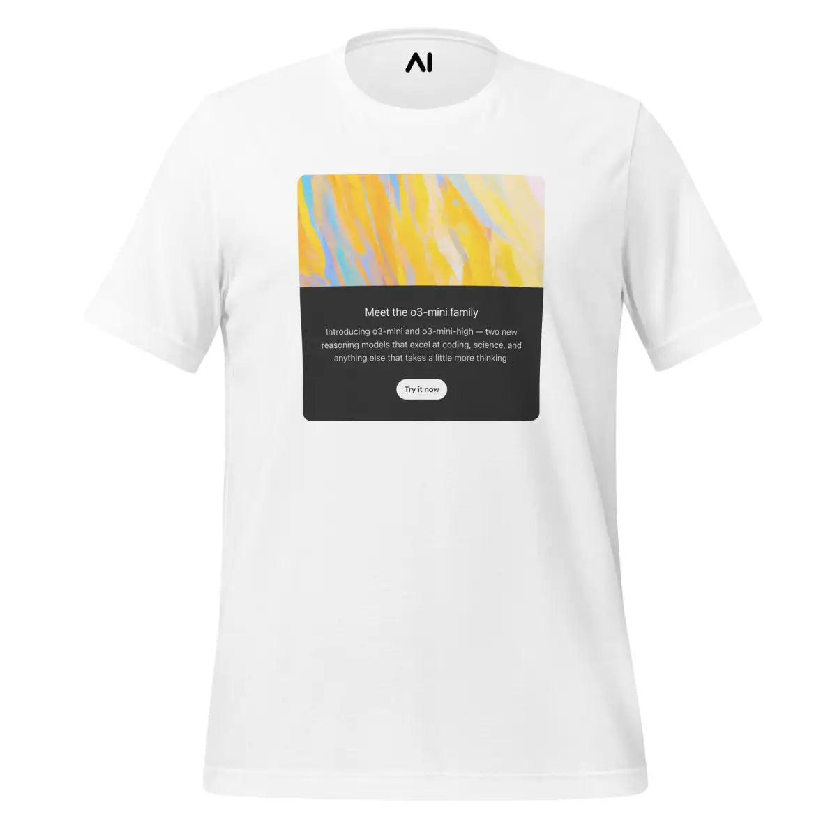 Welcome to o3-mini T-Shirt (unisex) - White / M