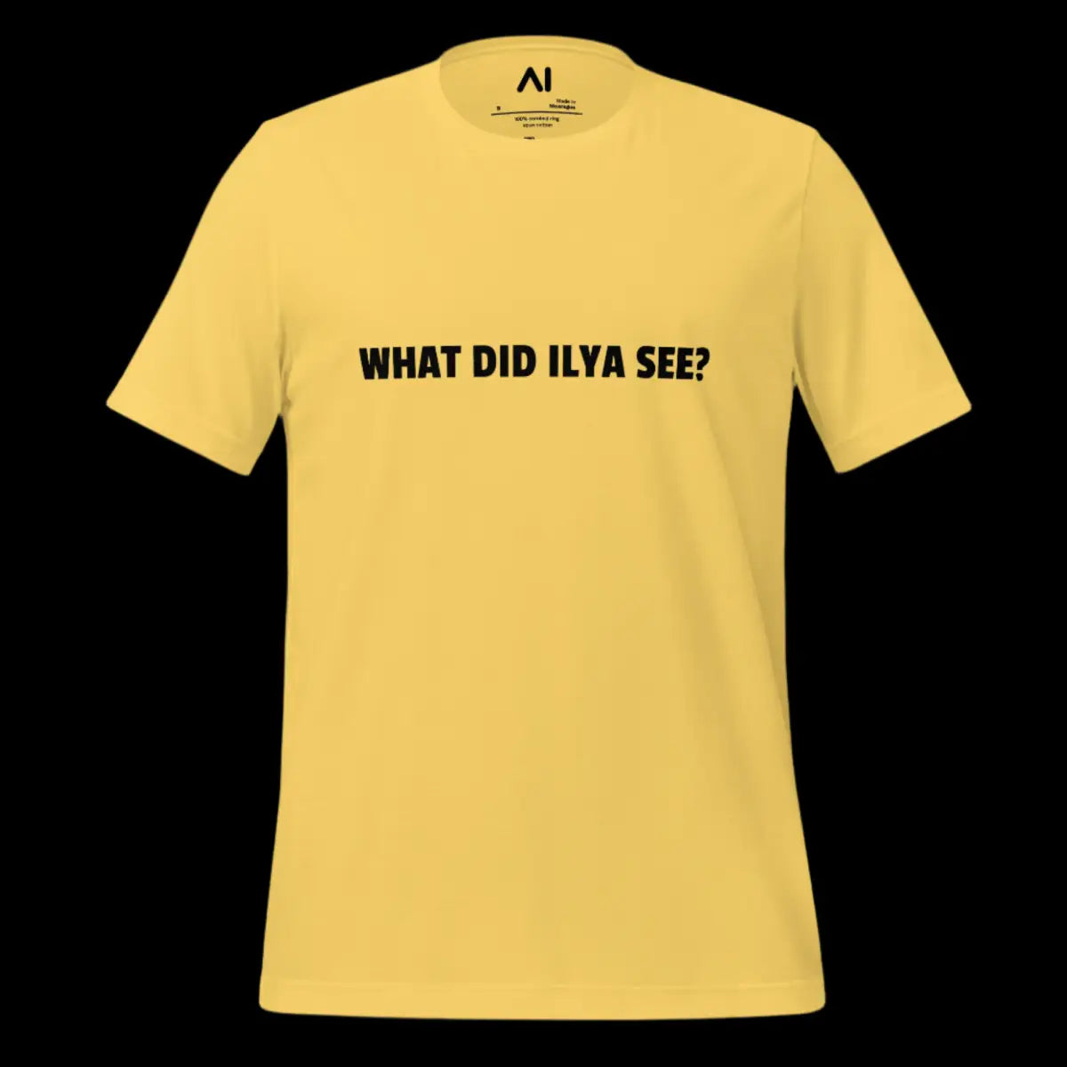 WHAT DID ILYA SEE? T-Shirt (unisex)