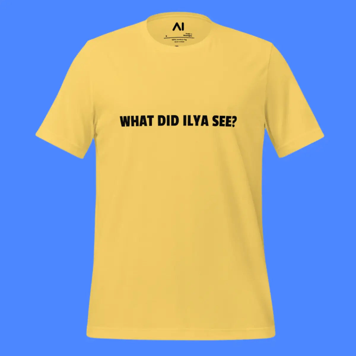 WHAT DID ILYA SEE? T-Shirt (unisex)