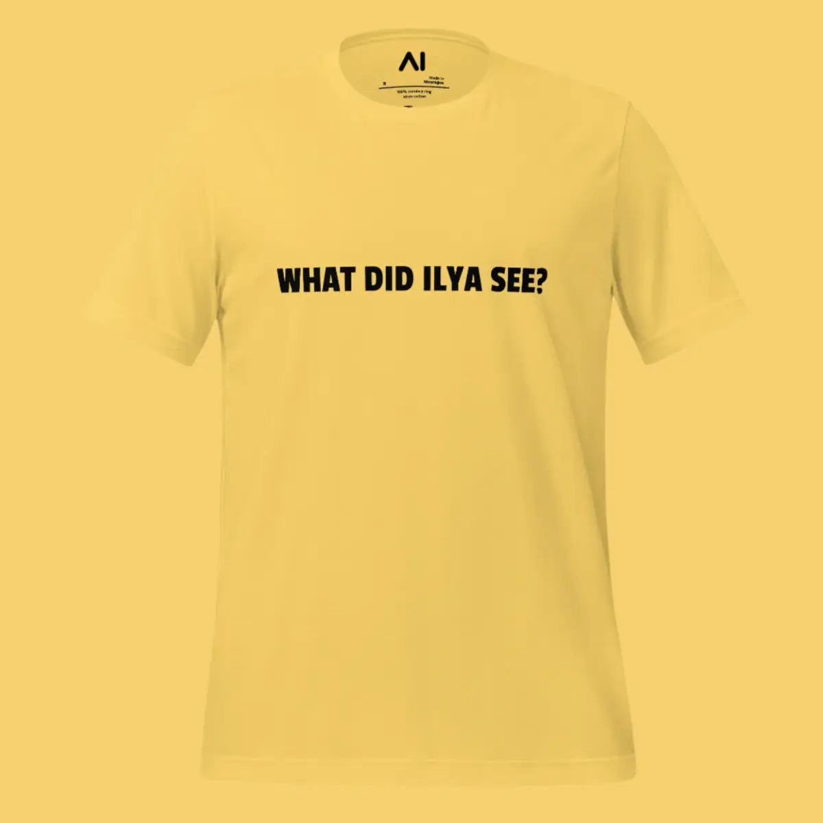 WHAT DID ILYA SEE? T-Shirt (unisex)