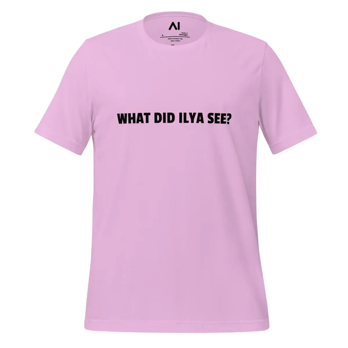 WHAT DID ILYA SEE? T-Shirt (unisex) - Lilac / M