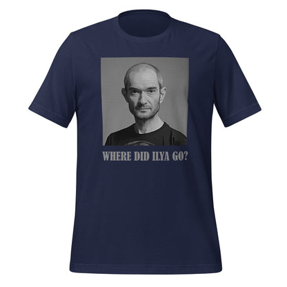 WHERE DID ILYA GO? T - Shirt (unisex) - Navy - AI Store