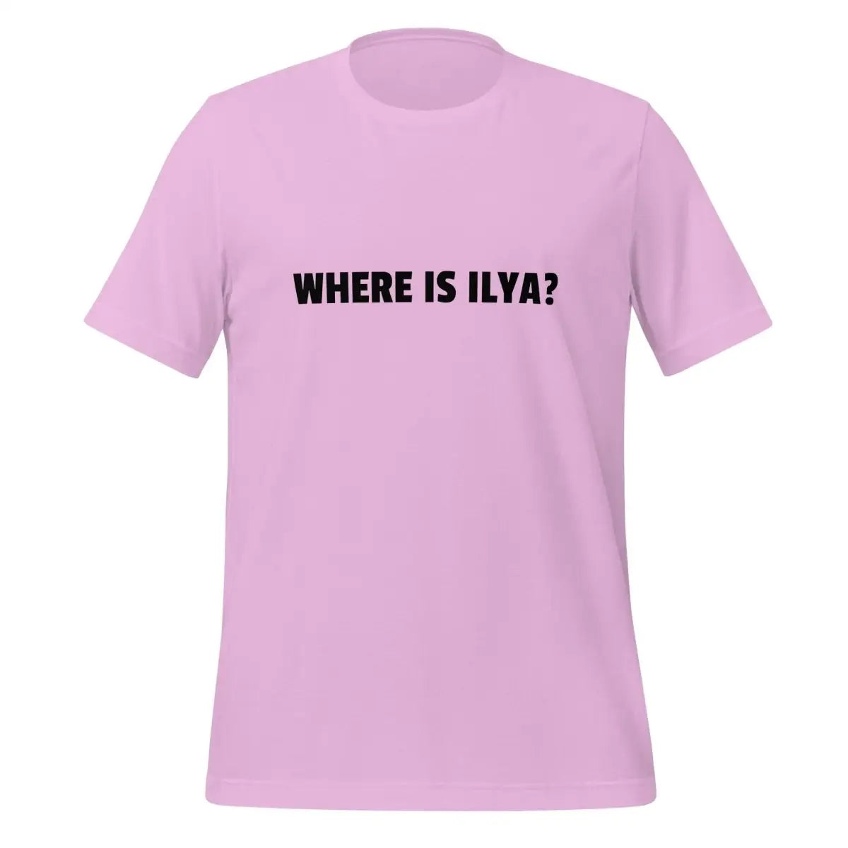 WHERE IS ILYA? T-Shirt (unisex) - Lilac / M