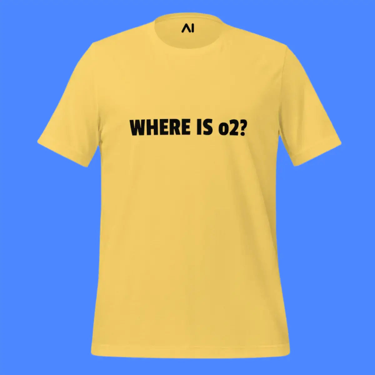 WHERE IS o2? T-Shirt (unisex)