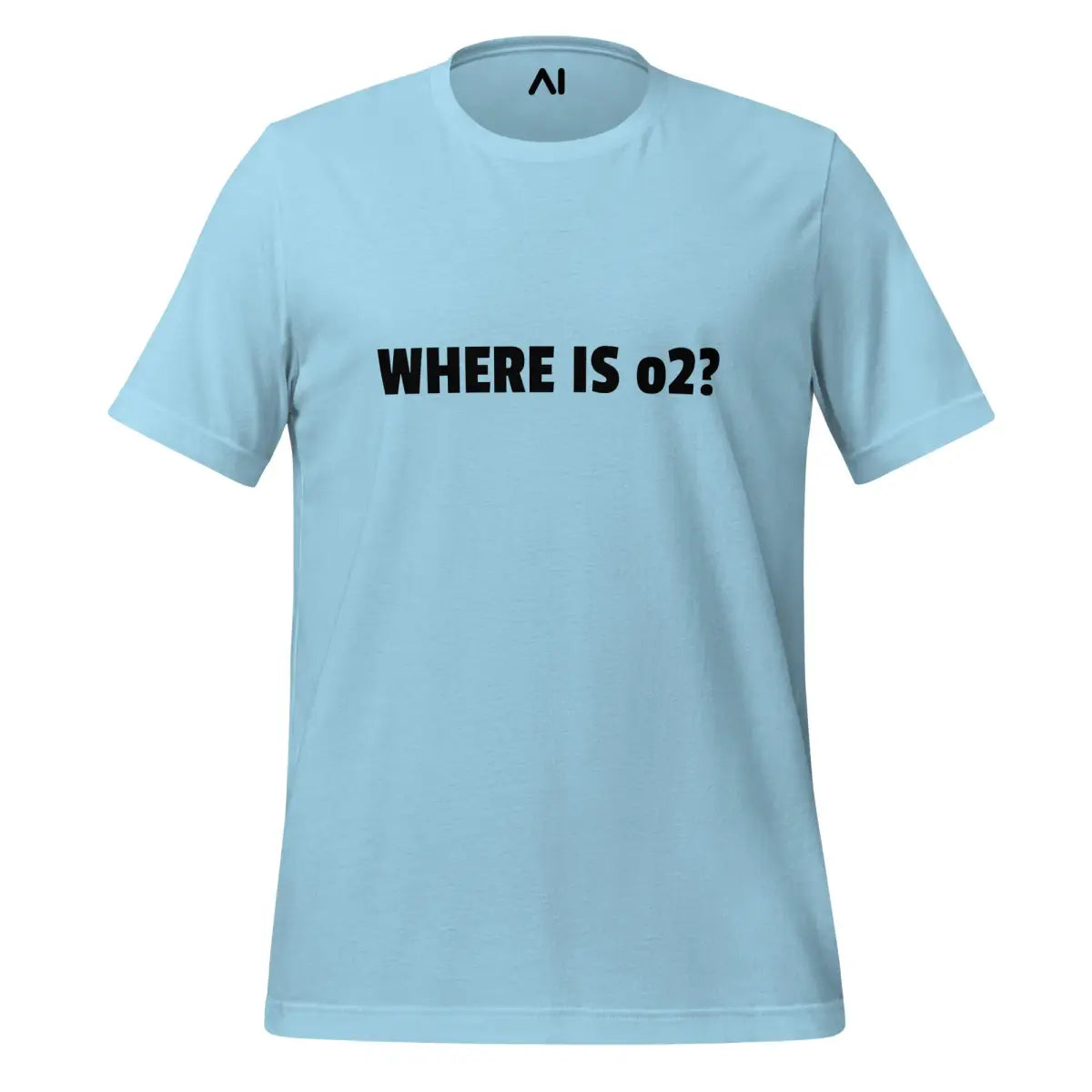 WHERE IS o2? T-Shirt (unisex) - Ocean Blue / M