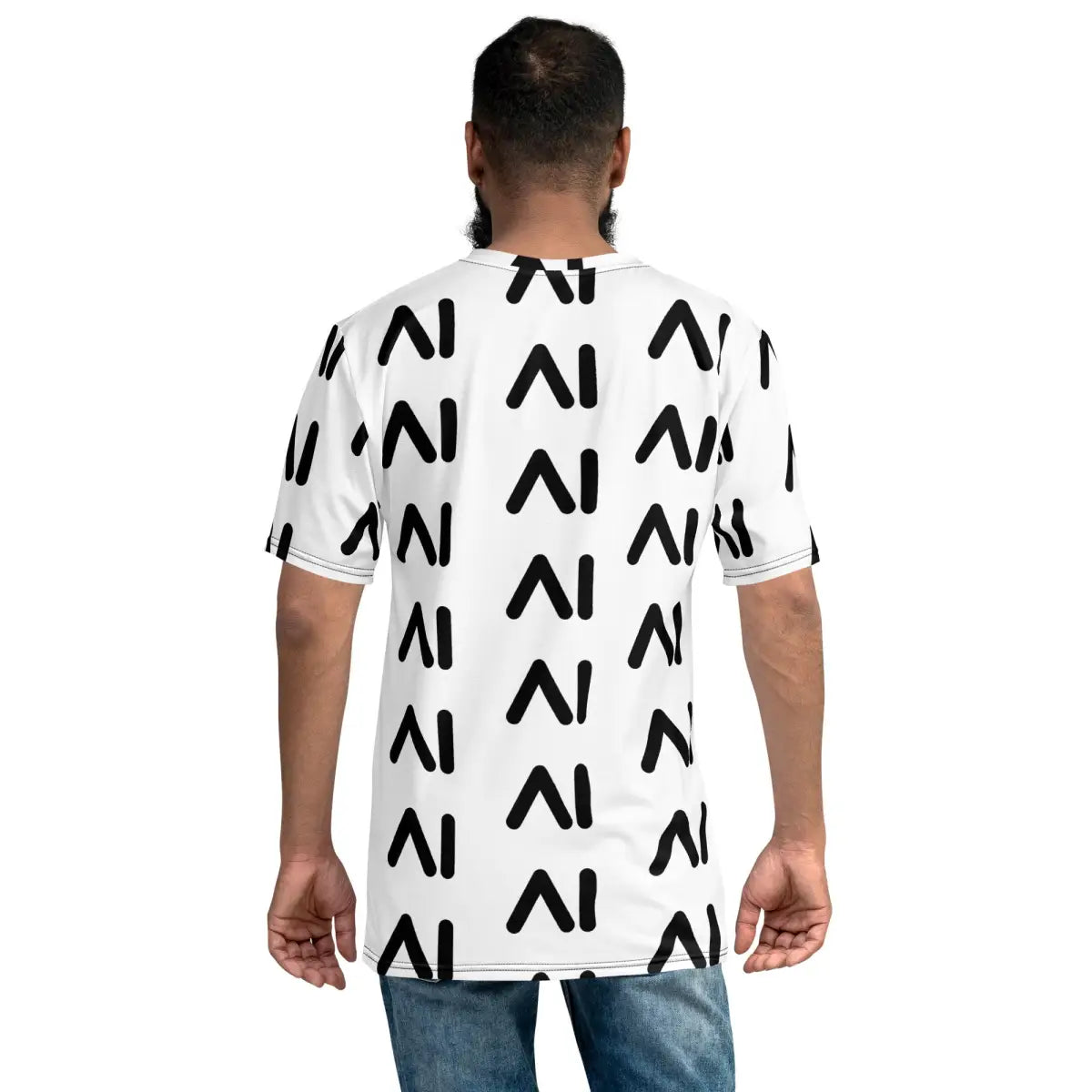 White AI Logo T-Shirt (men)