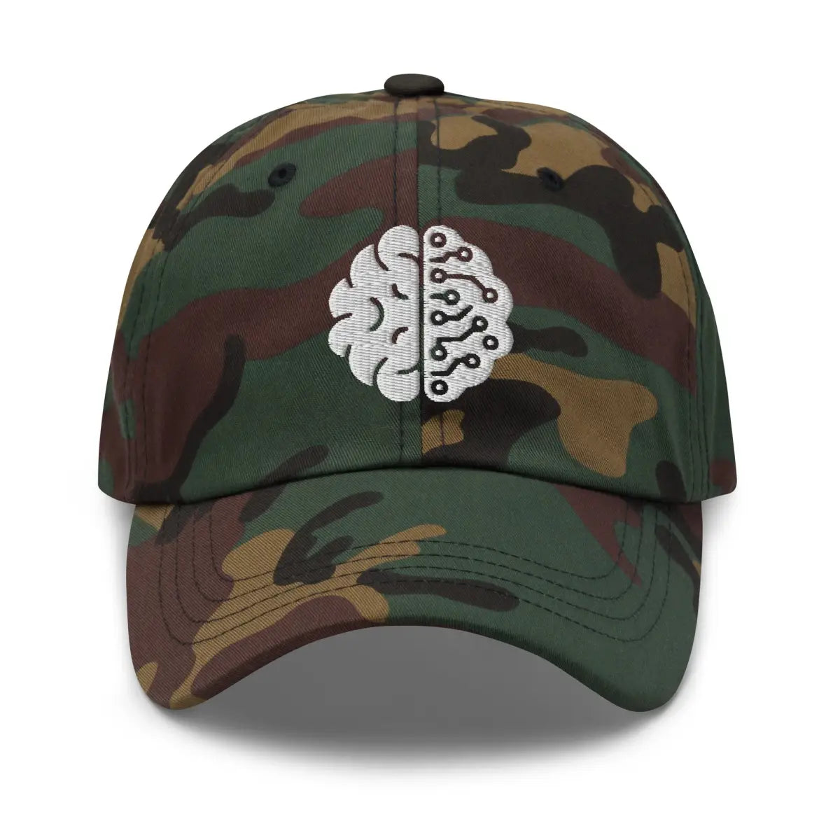 Wired Brain Cap 2 - Green Camo