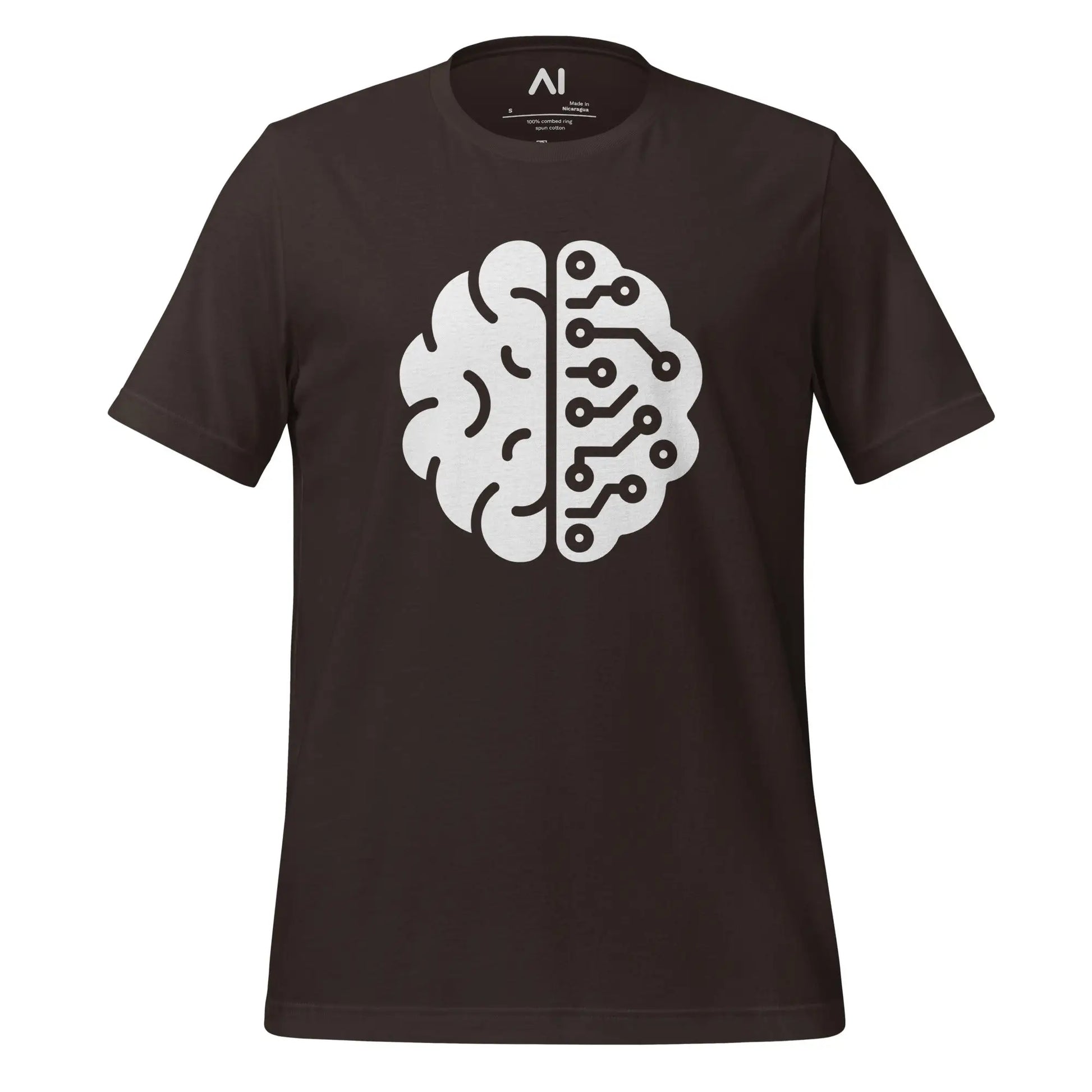 Wired Brain T-Shirt 2 (unisex) - Brown / M