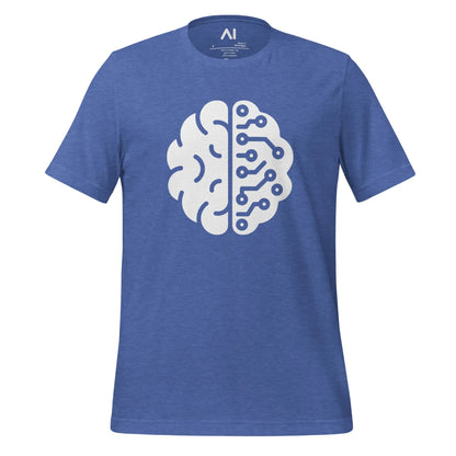 Wired Brain T-Shirt 2 (unisex) - Heather True Royal / M