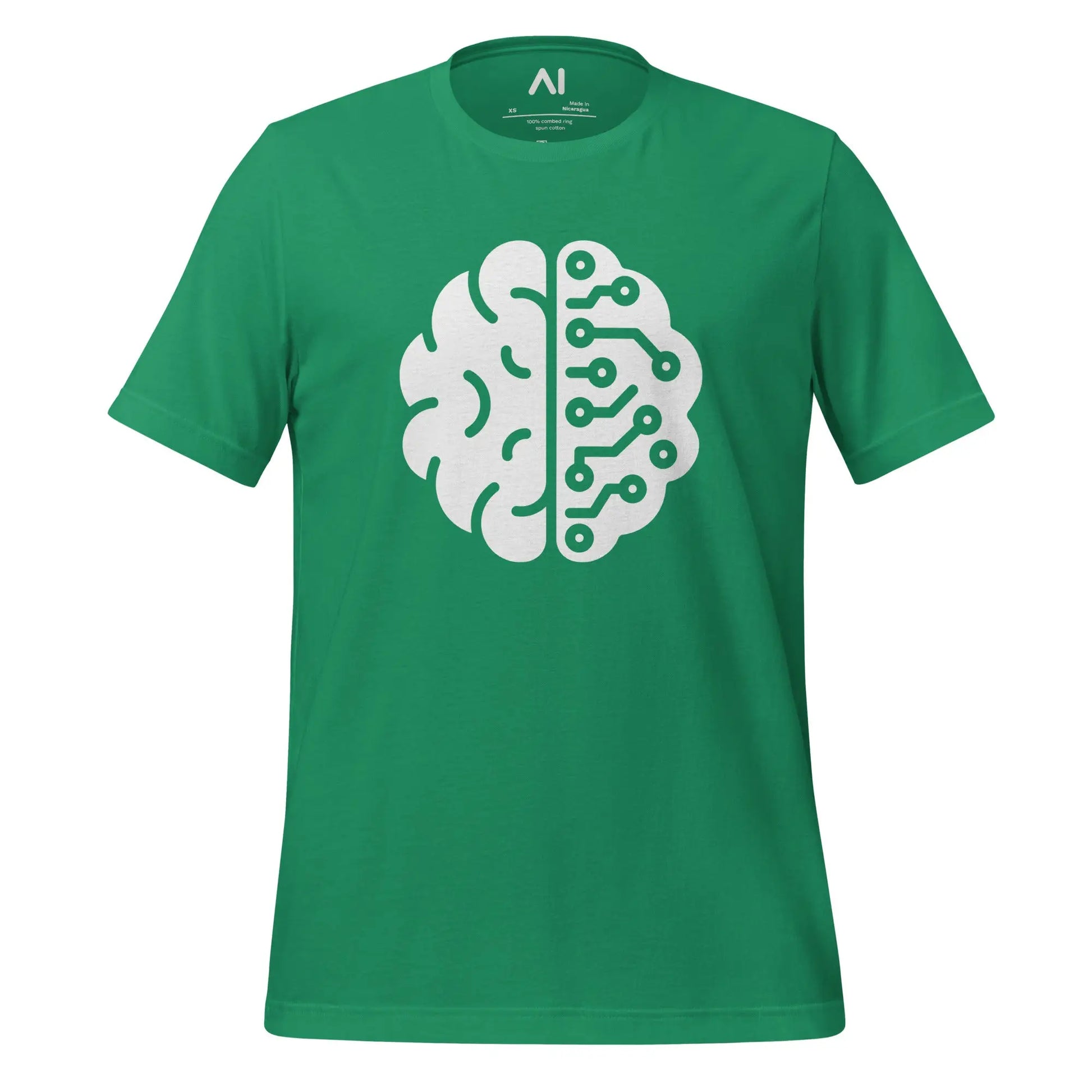 Wired Brain T-Shirt 2 (unisex) - Kelly / M