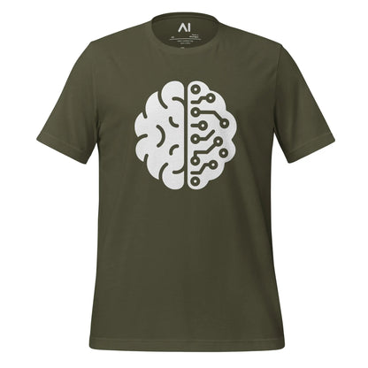 Wired Brain T-Shirt 2 (unisex) - Military Green / M