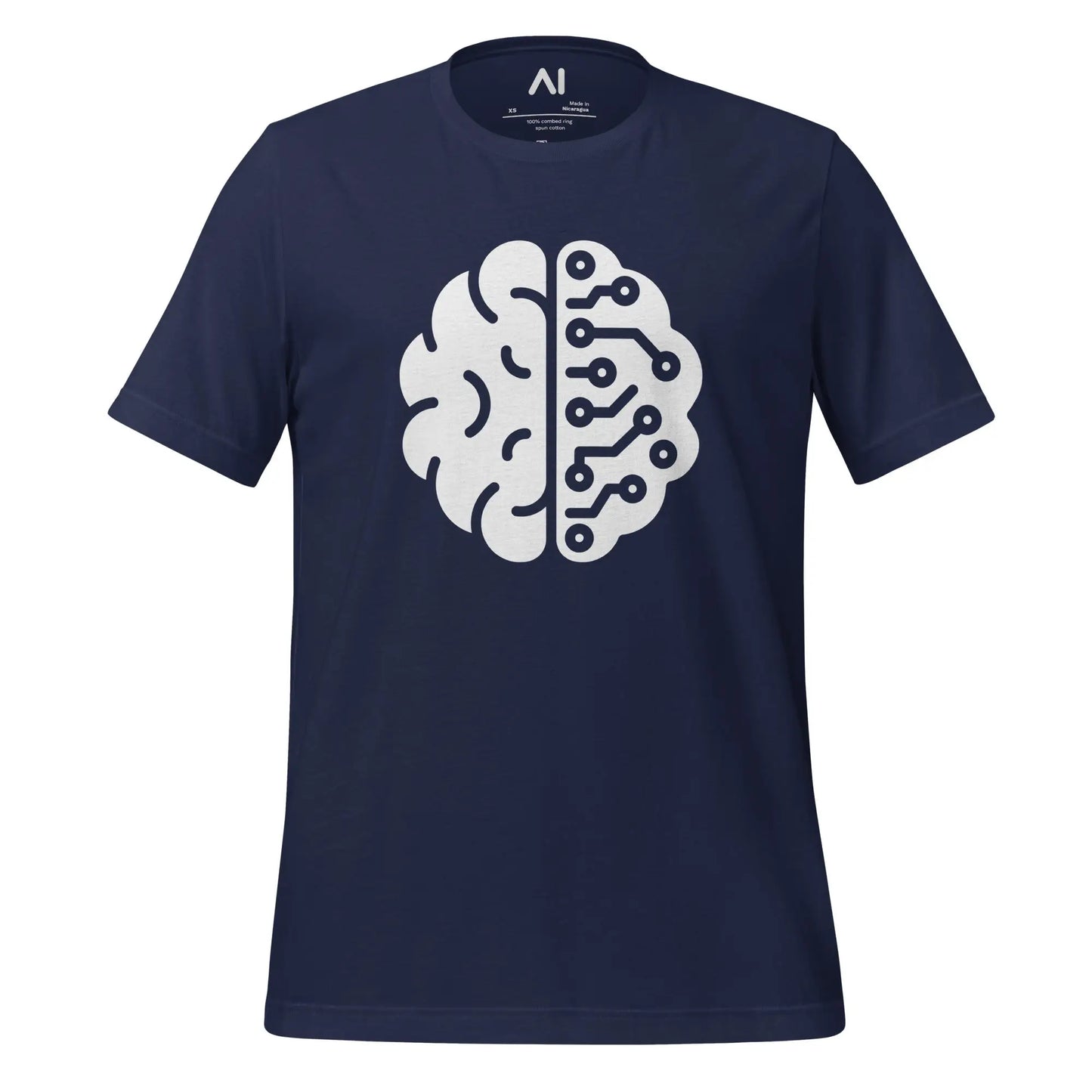 Wired Brain T-Shirt 2 (unisex) - Navy / M