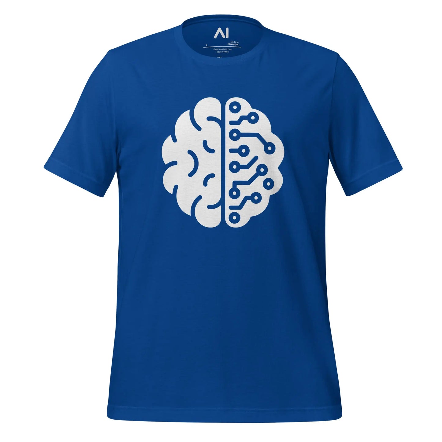 Wired Brain T-Shirt 2 (unisex) - True Royal / M