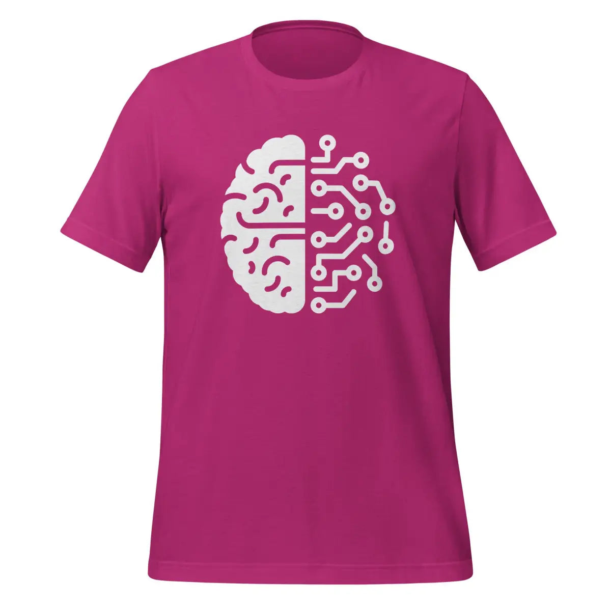 Wired Brain T-Shirt (unisex) - Berry / M