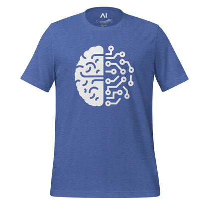 Wired Brain T-Shirt (unisex) - Heather True Royal / M