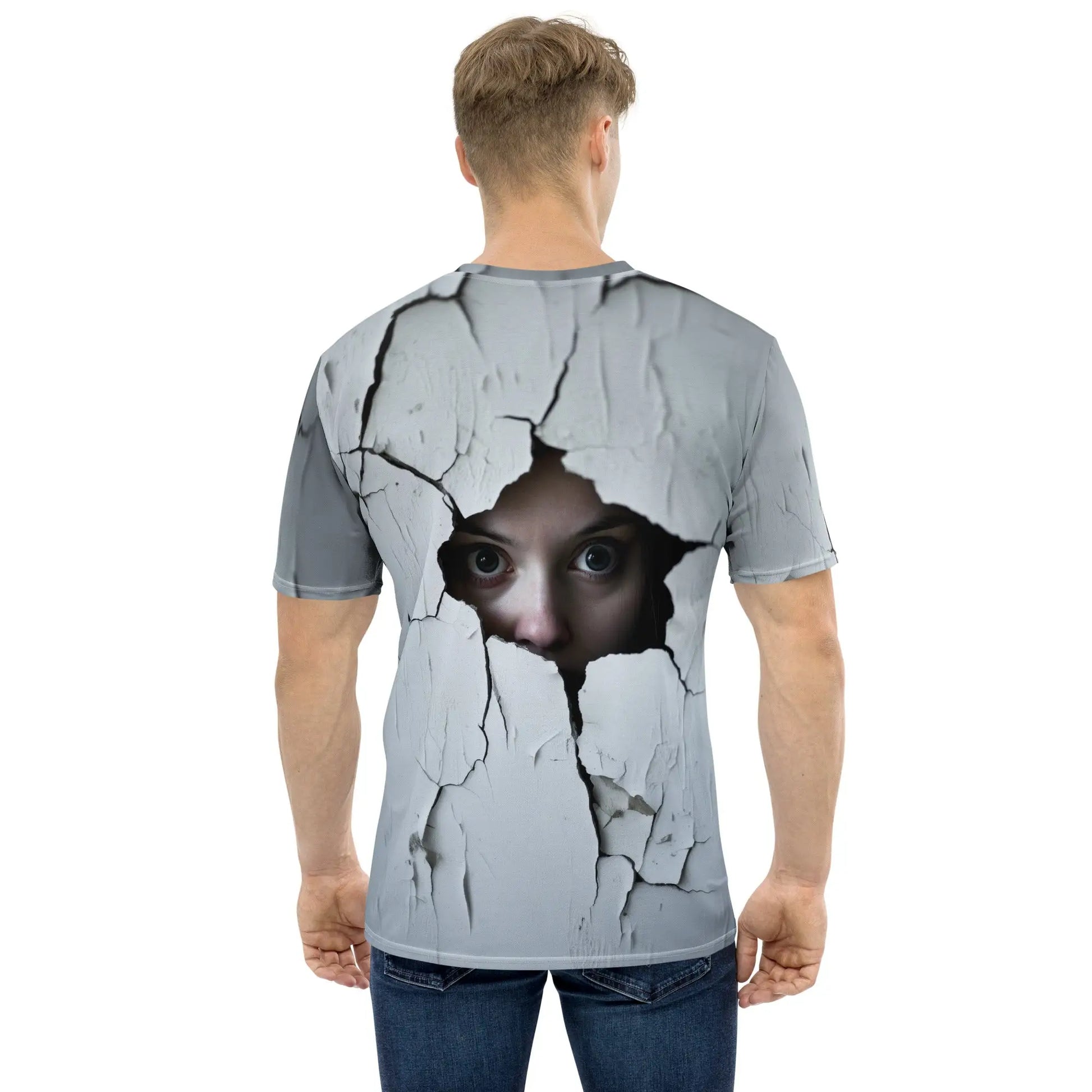 Woman Spying on You T-Shirt 2 (men)