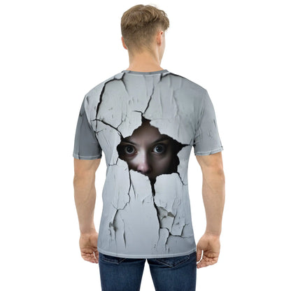 Woman Spying on You T-Shirt 2 (men)