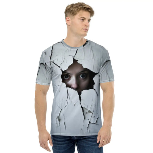 Woman Spying on You T-Shirt 2 (men)