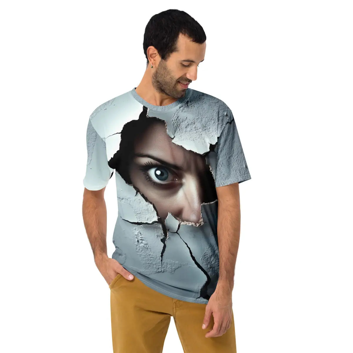 The Woman Spying on you T-shirt 3 (men).