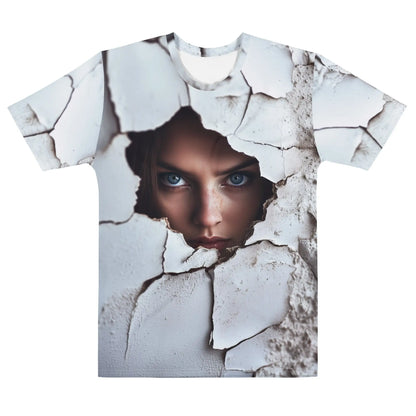 Woman Spying on You T-Shirt 4 (men) - M