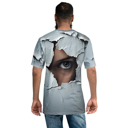 Woman Spying on You T-Shirt (men)