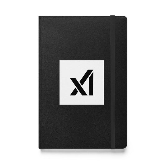 xAI Icon Hardcover Bound Notebook - Black - AI Store