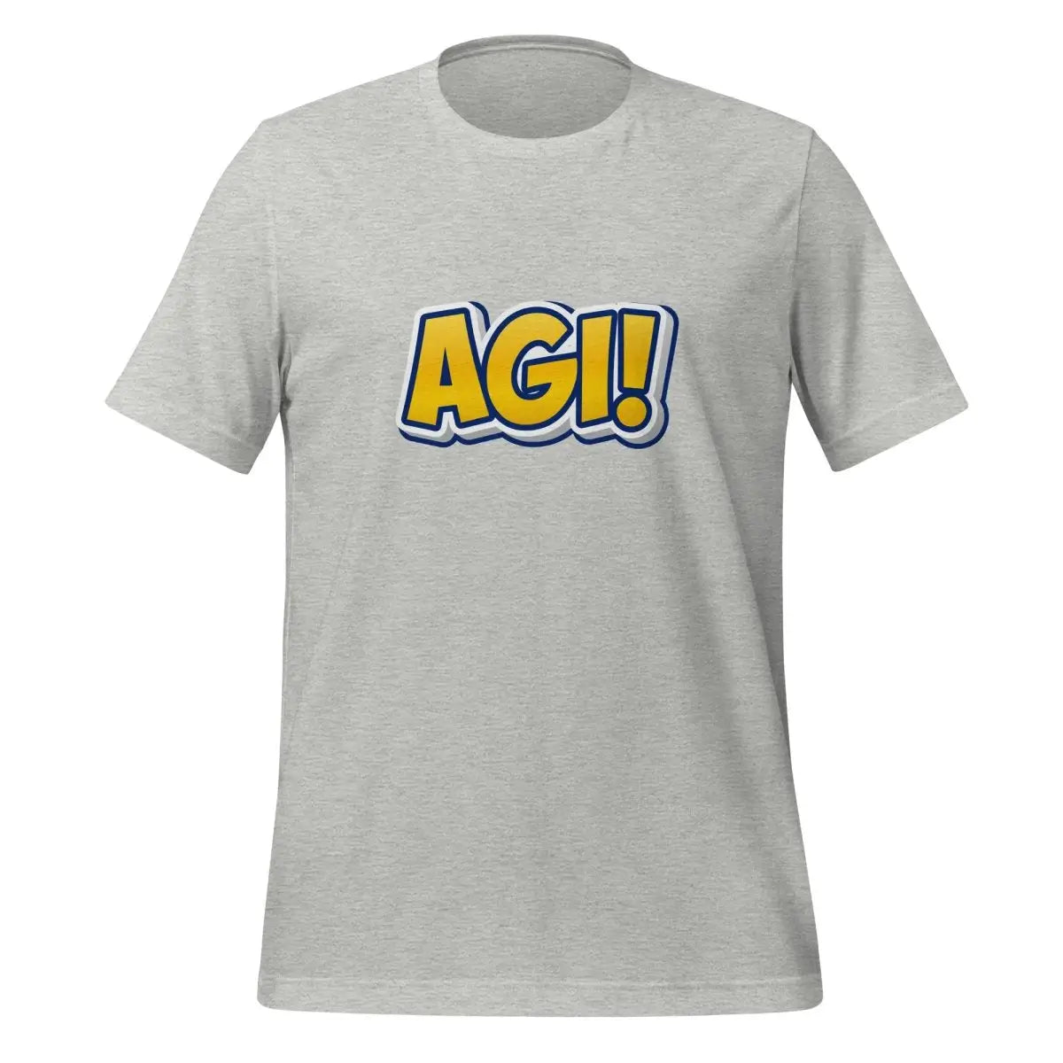 Yellow Comic AGI T-Shirt (unisex) - Athletic Heather / M