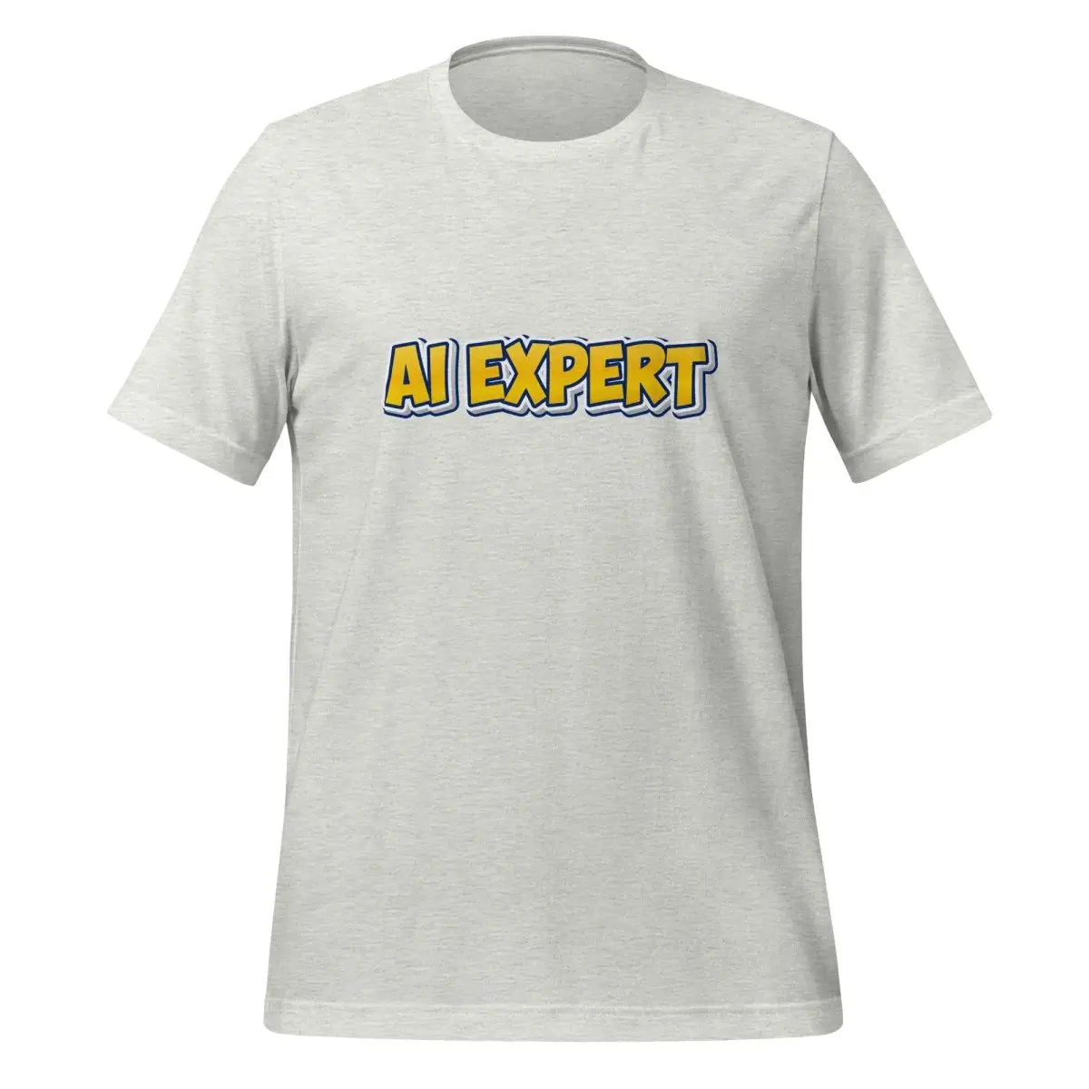 The Yellow Comic Ai Expert T-shirt (unisex) Ash / m.