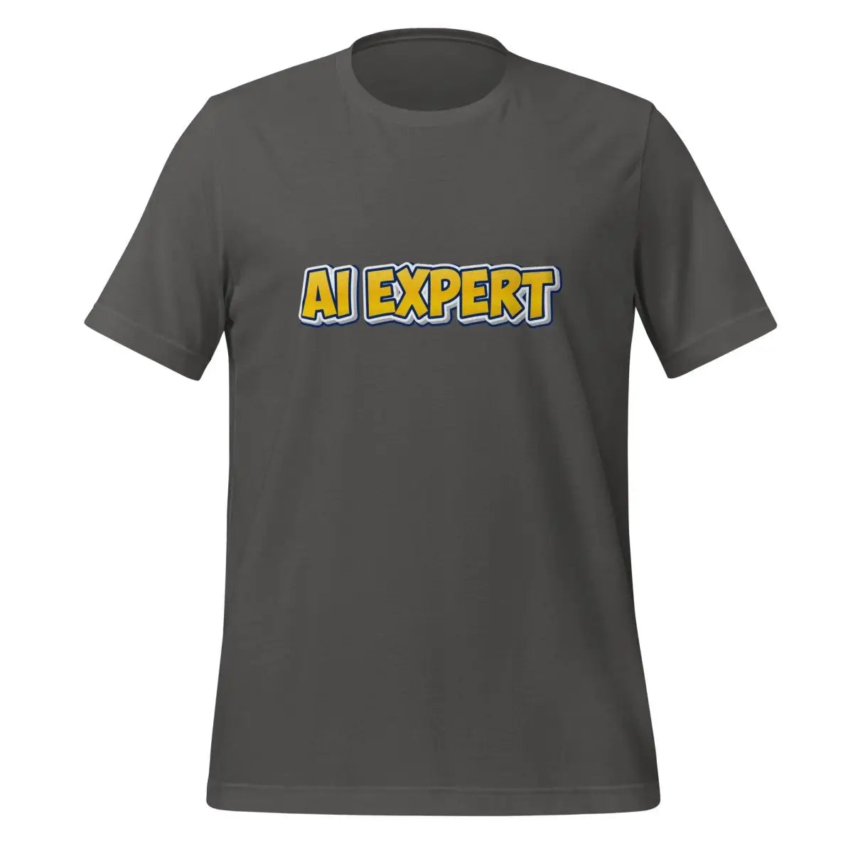 The Yellow Comic Ai Expert T-shirt (unisex) Asphalt / m.