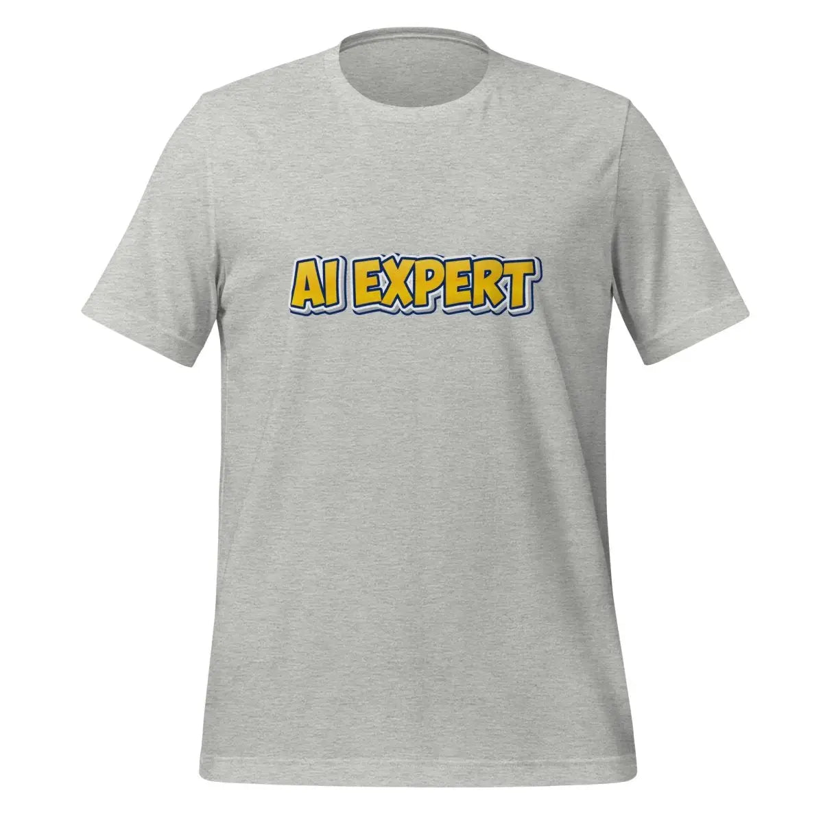 The Yellow Comic Ai Expert T-shirt (unisex) Athletic Heather / m.