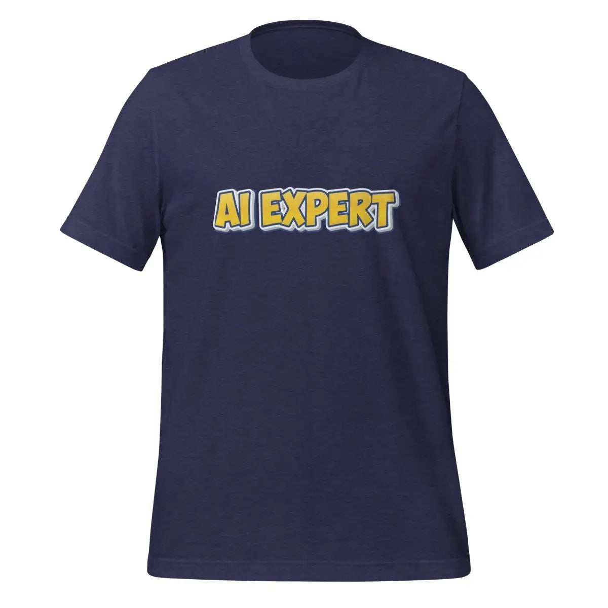 The Yellow Comic Ai Expert T-shirt (unisex) Heather Midnight Navy / m.