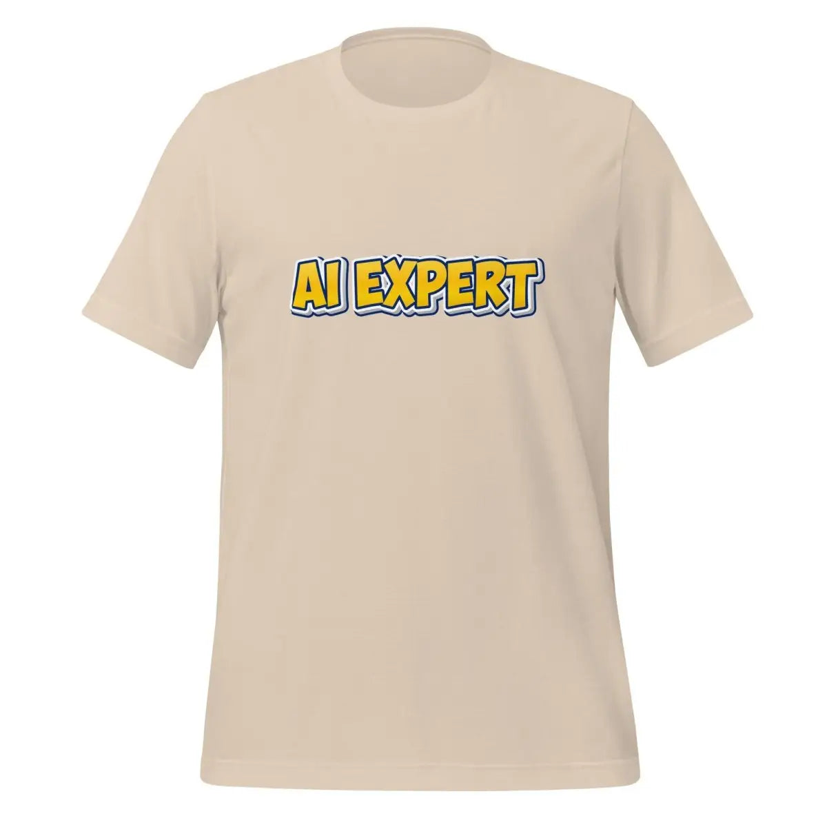 The Yellow Comic Ai Expert T-shirt (unisex) Soft Cream / m.