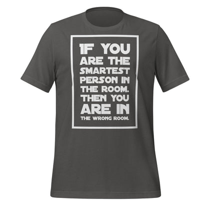 You are in the wrong room. T - Shirt (unisex) - Asphalt - AI Store