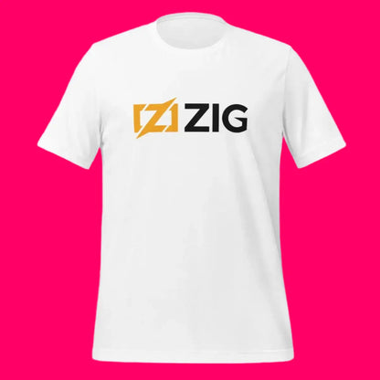 Zig Black Logo T-Shirt (unisex)