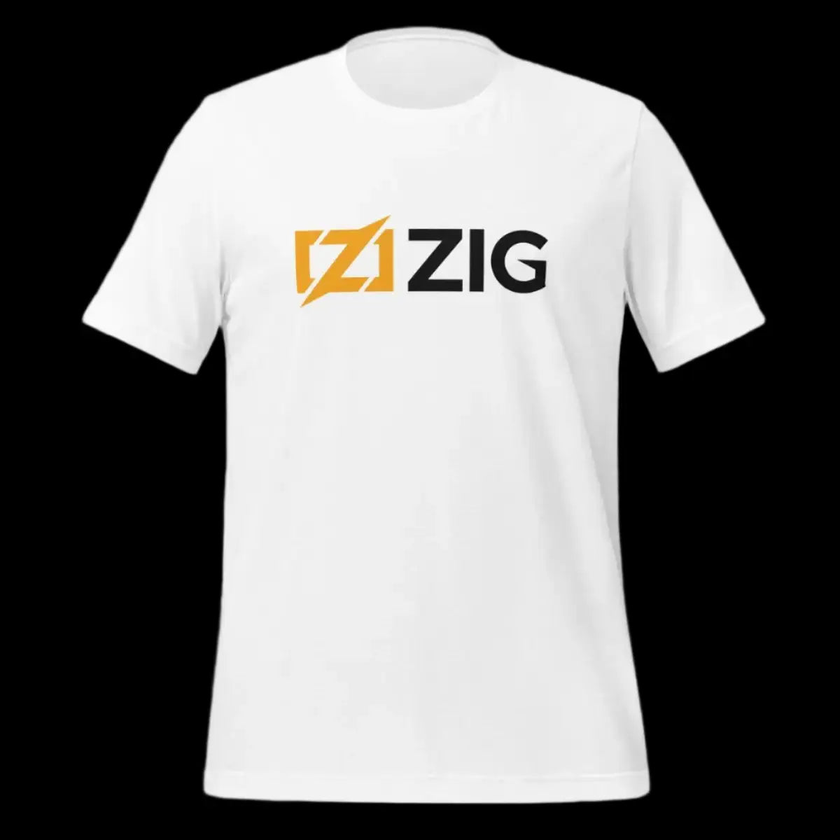 Zig Black Logo T-Shirt (unisex)